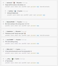 Fans on Reddit reacting to xQc's clip (Image via r/LivestreamFail)